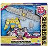 Transformers Hasbro E4329ES0 Cyberverse - Bumblebee con Spark Armor - Si Combina con Il Veicolo Ocean Storm Spark Armor per Potenziarsi - dai 6 Anni in Poi, 14,5-Cm, Multicolore