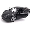 Dromader Welly modello di auto Alfa Romeo 4c veicolo auto in miniatura scala 1:39 nero