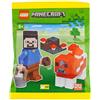 LEGO Minecraft Mini Set: Steve con Minifigure di Mucca Mooshroom