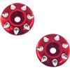 KEEDA Rondella a vite M3 per ruote posteriori in scala 1/8 1/10 RC Off Road Buggy Short Course Truck Car Tail Wing Accessori (rosso)
