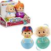 Giochi Preziosi Weebles, 2 personaggi COCOCOMELON, Culbuto, giocattolo di risveglio, giocattolo per bambini da 1 anno, GIOCHI PREZIOSI, WEC02