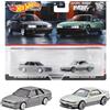Hot Wheels Premium Car Culture 91 - Set di 2 pezzi per Nissan Sentra SE-R e Nissan Silvia (S13)