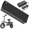 FREEDOH Batteria al Litio 36V 48V di Ricambio con Caricabatterie