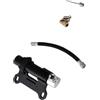 Generic Mini Pompa per Bici, Pompa per Pneumatici Portatile Ad Alta Pressione in | Portatile a 3,9 Pollici, Compatibile con 100 Psi, per Mountain Bike da Strada, Palloni Sportivi, Giocattoli Gonfiabili