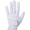Zpengtai Guanti Golf Guanti da golf uomo, mano sinistra/destra, 2 colori, morbidi, bianchi, grigio scuro, swing, putting, allenamento, particelle, guanti traspiranti