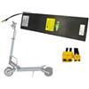 WILLQ Batteria al Litio per Monopattino Elettrico 48V 13Ah con XT30 + XT60