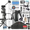 wolfman Kit Arco Compound 20‑70 lbs, 320 FPS, Bracci Gordon, Pacchetto per Caccia, Destro/Mancino