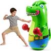 SYNCFUN Sacco da boxe per bambini e adulti, T-Rex Dinosaur Bopper da 119 cm, giocattolo da boxe indipendente per fitness, sacchi da boxe in piedi, sacco da boxe per bambini con rimbalzo