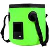 IUVYTA Secchio pieghevole da campeggio Lavello 12 litri for autolavaggio portatile | Secchio for l'acqua pieghevole da viaggio all'aperto, autolavaggio multifunzione