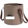 IUVYTA Secchio da Campeggio Pieghevole 5/10/20 l con Coperchio in Silicone | Strumento for il bagno di pesca for autolavaggio, campeggio all'aperto for la casa