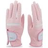 Zpengtai Guanti Golf Confezione 1 paio Guanti da golf donna Pink Micro Fibra morbida Anti-slip Anti-scivolo a sinistra sportivi Donne(19 Medium Large)