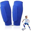 generic 1 Paio Parastinchi Bambino Calcio, Parastinchi da Calcio, Manica Protettiva per Polpacci Antiscivolo, Traspirante e Ammortizzante, Unisex (Blu-XS)