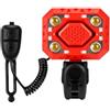Fxzqgnh Faro Anteriore con Campanello a LED Luce Anteriore Ricaricabile Impermeabile Accessorio per Ciclisti, Strada, Color to 2