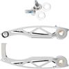 Avejjbaey Set Pinza Freno V per Mountain Bike in Lega Alluminio, Silver