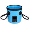 IUVYTA Secchio pieghevole da campeggio 12/20L Lavello for lavaggio portatile | Secchio for autolavaggio Contenitore for acqua pieghevole da viaggio for esterni multifunzione