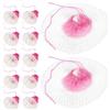 Hoement 12 Pezzi Copertura Facile Rayon da Campeggio ad Resistente e Lampada per Alte Temperature Installazione Zaino e Campeggio All'aperto