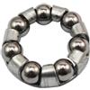 JBJYGSG Cuscinetti for mozzo Ruota Set Completo for Bici da Strada 2 Pezzi | Forcella anteriore Serie sterzo Cuscinetto in acciaio Parti di riparazione for biciclette Accessori for ciclismo