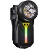 Generic Luce a clip rotante con ricarica USB e robusta struttura in ABS per attività all'aperto, luminosità regolabile