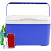 Generic Contenitore isolato portatile grande refrigerante da 6 litri | Ghiacciaia e refrigeratori con manico per auto, campeggio, escursionismo, viaggi, palestra, viaggi d'affari, picnic