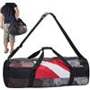 Generico Dive Gear Bag - Quick Dry Thickened Zippered Heavy Duty Foldable
