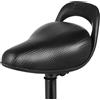 OHPHCALL Sella Installare e Facile da Corsa per Bici da Mountain per Bike Comoda Finta Pelle e Ferro Nero Bicicletta