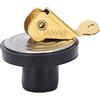 Tonysa Compression Drain Plug, Durable Brass Marine Hardware | Guarnizione a tenuta stagna, Ottone robusto, Ideale per barche, Chiusura semplice a rotazione, Applicazioni versatili