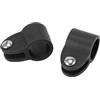 Fafeicy Bimini Top Jaw Slide, Raccordo Marino in Plastica Nera da 22 Mm