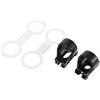 VALICLUD 4 Pezzi Clip per Snorkel, Supporto per Boccaglio in Silicone e ABS, Compatibile Maschera Subacquea e Snorkel, Forma a 8, per Immersioni e Esplorazione Oceanica