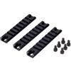 ToopMount Guida Tattica Picatinny G36 Short 20mm Rail Base Mount Set 3-Piece Rail System 3-Piece Rail per la Caccia Completo di 6 Viti esagonali