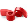 MVTEK Nastro Tubeless KIT. Nastro per cerchi 29x30mm con 2 Flap (Coppia). Kit conversione ruote tubeless. Protezione per pneumatici per bicicletta spessore 0,5mm. Nastro antiforatura adesivo blu