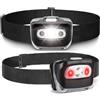 Generic 2 Pz Pesca Notturna Potente Torcia Testa Lampada Piccola Potente Torcia Faro Anteriore Luce per Emergenze Lavoro di Riparazione Portatile LED Lampada frontale