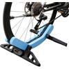 Generico Portabici da Pavimento Supporto Regolabile Antiscivolo Stabile | Supporto Da Terra Parcheggio Per Ciclismo Monopattino E-Bike Strada Balance Bike Interno Esterno Garage Parcheggio