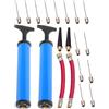CLISPEED 2 Set Pompa per Palloni Sportivi in Plastico e Robusta Gonfiatore Rapido per Basket e Pallavolo da Esterno