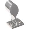 OKUMEYR Base Argento Barca per Acciaio 316 Inox Corrimano in Supporto