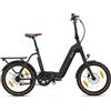 SachsenRAD F3G Centro E-Bike Pieghevole, Bici Elettrica con Cambio Automatico, Batteria 540 Wh fino a 150 km, Motore Centrale 250 W 80 Nm, Ruote 20, Freni a Disco Idraulici, per Uomo e Donna