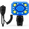 Fxzqgnh Faro Anteriore con Campanello a LED Luce Anteriore Ricaricabile Impermeabile Accessorio per Ciclisti, Strada, Color to 1