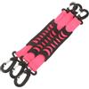 LRXIYODE 3 Pezzi Cinghia per Pattini a Rotelle Portatile Regolabile in PVC | Lunghezza Retrattile 12, 3x1, 4 Pollici, Nastro Ispessito, Presa Antiscivolo