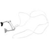 Generic Set di Clip per Naso per Apnea con Cinturino Regolabile Anti-smarrimento per Principianti di Addestramento Subacqueo in Piscine Plastica Siliconica 1 Pezzo (Gold)