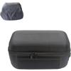 LOVIVER Borsa Posteriore Bicicletta Borsa Portapacchi Bauletto Rigido Custodia Rigida con Eva con Chiusura Lampo Scorrevole E, Array, Nero con Copertura Antipioggia, 10L