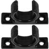 ifundom 2 Pezzi Porta Pagaia per Kayak Nero in Nylon, per Pagaia da 32 Mm | Installazione Facile, Design Compatto, Supporto Sicuro, Resistente All'usura
