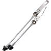 DONGLING Rilasci Rapidi per Bicicletta Spiedini for mozzo Ruota Bici Bicicletta Anteriore Posteriore Sgancio rapido MTB Road Clip Leva ASSE 145/185mm 90g(Light Grey)