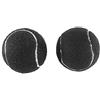 Waoclowr 2 palline da tennis pretagliate Walker per gambe di mobili e protezione del pavimento, rivestimento in feltro resistente, colore nero