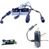 Generic Controller 1200 W for Scooter for Pure Advance/Air3/Air4, 24-63 V, Controllo velocità App, Limite 55 km/h, Parte di Riparazione Plug&Play(3pcs for Air4 or AC)