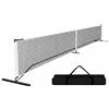 Baoblaze Rete Pickleball Rete Allenamento Rete Portatile Rete Regolamentare con di Rete Completo Sostegni Robusti E Telaio Affidabile Progettata per Uso