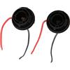 Domary Connettore Lampadina LED 1156P Femmina con Filo 12V 50W Presa per