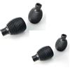 NexRen 4PCS Vogatore Molla Coperture 22mm Tubo End Nero Protezioni di Plastica Palestra Attrezzature Guardie Accessori Fitness Attrezzi di Allenamento a Casa