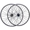 YyanLAK Set di ruote per mountain bike, 29 pollici, ruota anteriore, cerchioni in lega di alluminio, doppio sei fori, freni a disco Mtb ruote, con 2 leve a sgancio rapido, per freni a disco (hub colorati)