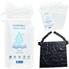 SITAFU Sacco Urina Monouso 700ml, Urinatoio da Viaggio,Confezioni Super Assorbenti Toilette da Viaggio Camping Sacchetto dei Rifiuti per Anziani, Donne, Uomini, Bambini