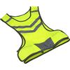 Goshyda Gilet di Sicurezza Ad Alta visibilità, Gilet Riflettente di Classe 2 con vestibilità Regolabile e Rete Traspirante per la Corsa in Bicicletta, Giallo Fluorescente