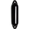 Generic Parabordi 12cm x 45cm Nero Protezione banchina | Parabordi robusto con valvola di non ritorno per rigonfiamento. Adatto a barche 16-19 piedi. Possibile adattatore.